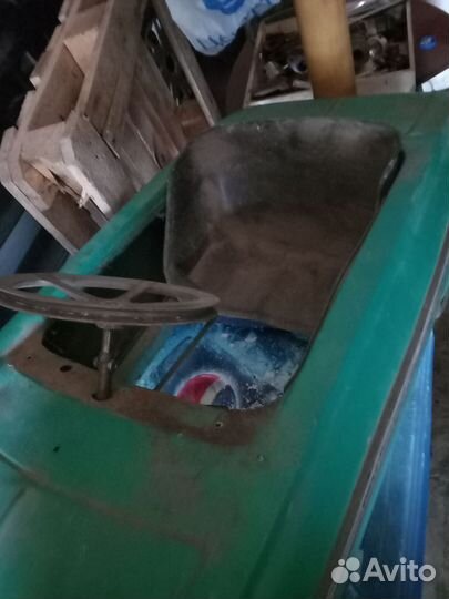 Детская педальная машина СССР