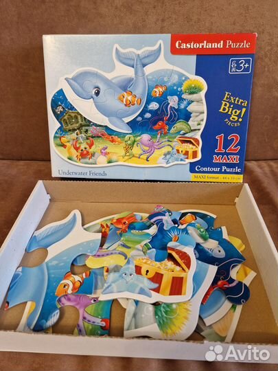 Castorland Пазлы Maxi 12 элементов (2шт.)