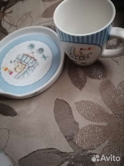 Фарфоровые детская посуда