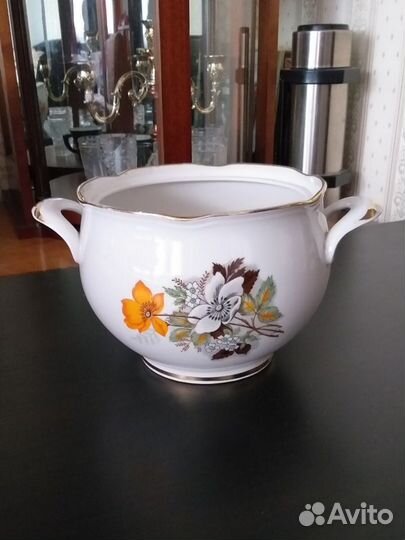 Набор Чайник и Супница фарфор СССР