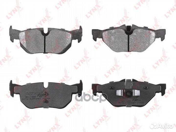 Колодки тормозные дисковые зад BD1440 lynxauto