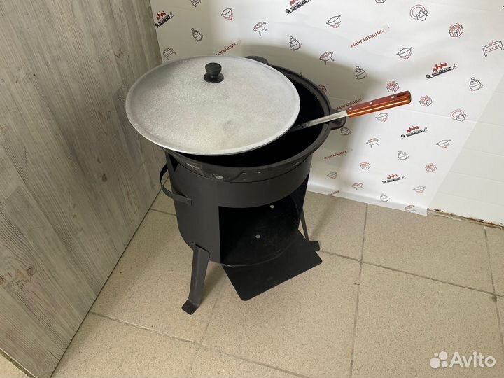 Кпк-0801 8л. Печь, казан, шумовка