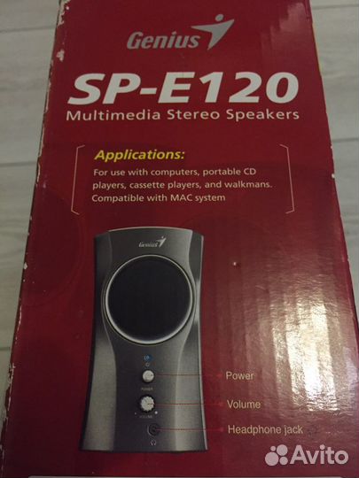 Колонки для компьютера genius