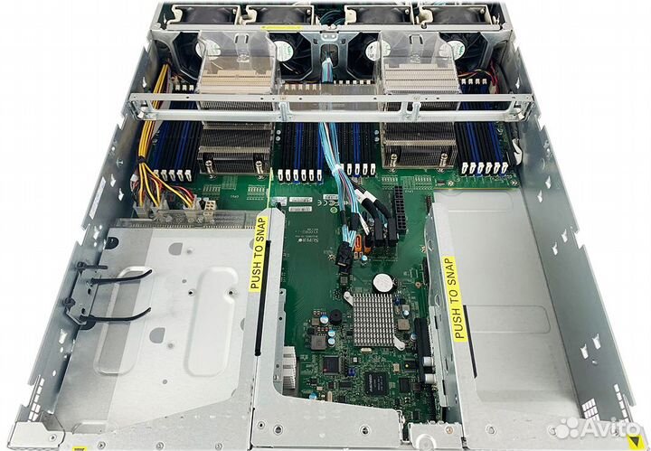 Сервер Supermicro 6028U-TR4 2x E5-2699v3 32Gb