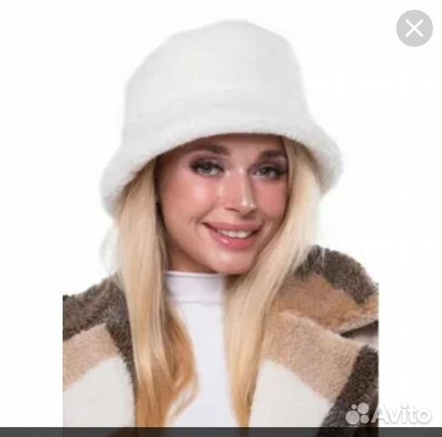 Шляпа панама меховая