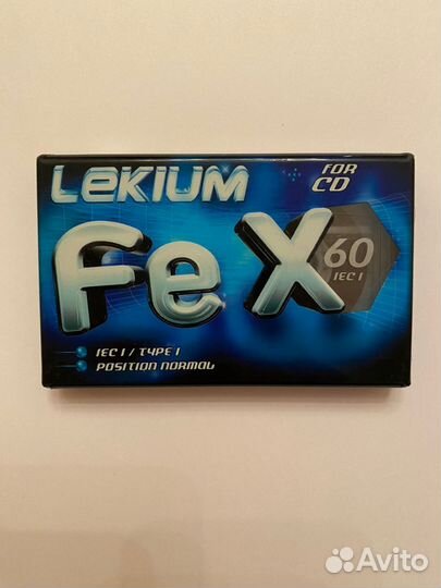 Аудиокассета Lecnum FE X 60