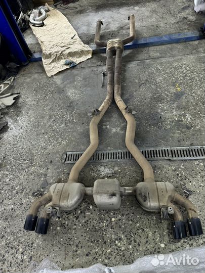 Выхлопная система бмв М5 ф 90