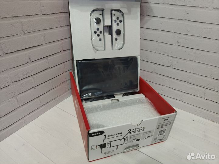Nintendo switch oled (прошит, 512 Гб)