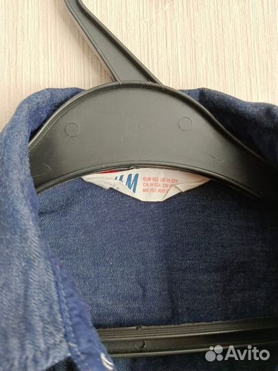 Рубашка джинсовая