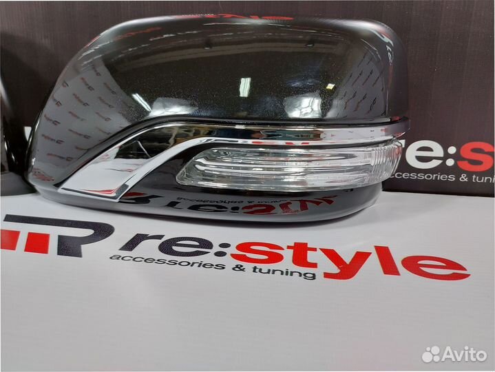 Накладки на зеркала Toyota Land Cruiser 200 K605