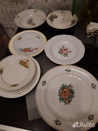 Тарелки СССР