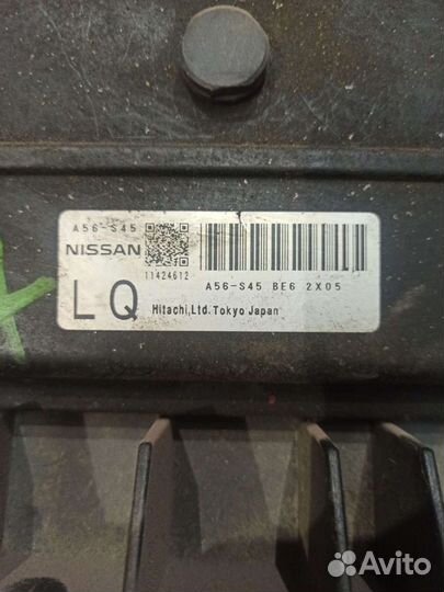 Эбу nissan qg15