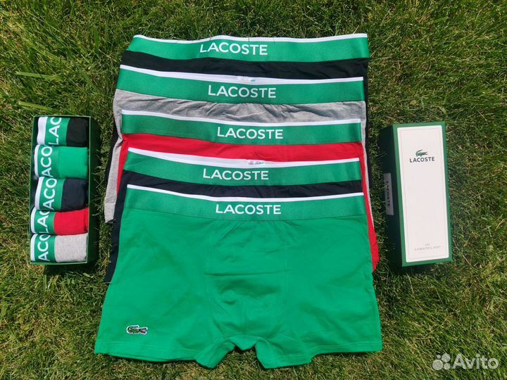 Трусы мужские lacoste