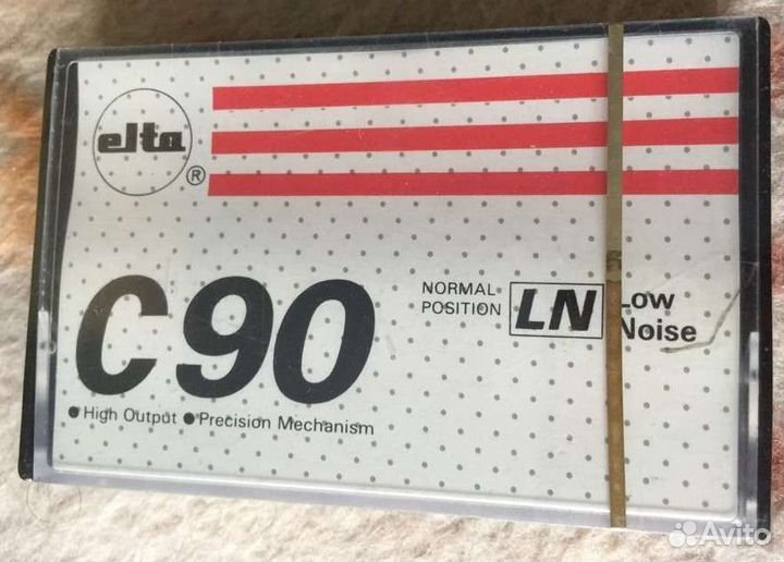 Аудиокассеты новые запечатанные, elta, германия
