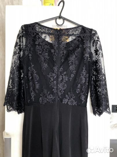 Комбинезон женский черный с кружевом