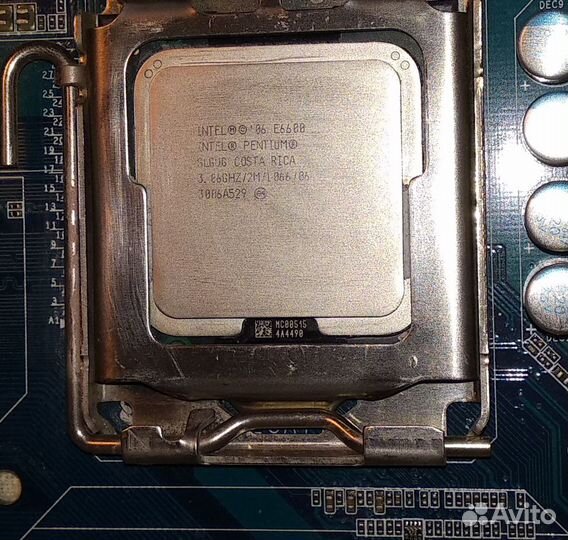 Процессор CPU intel pentium E6600