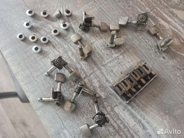 Детали от советской электрогитары