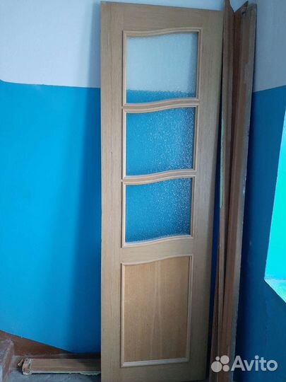 Дверь межкомнатная деревянная б/у