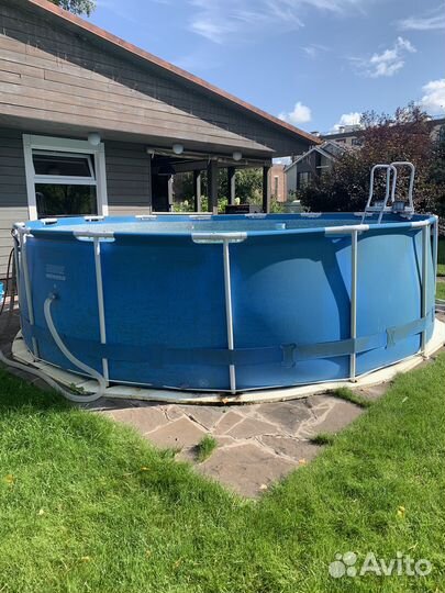 Каркасный бассейн 457 122 бу