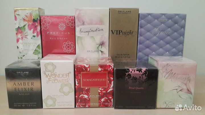 Туалетные и Парфюмерные воды Oriflame