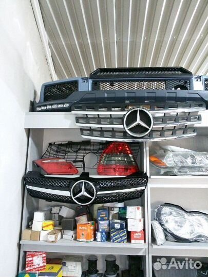 Решетка радиатора на Mercedes W219