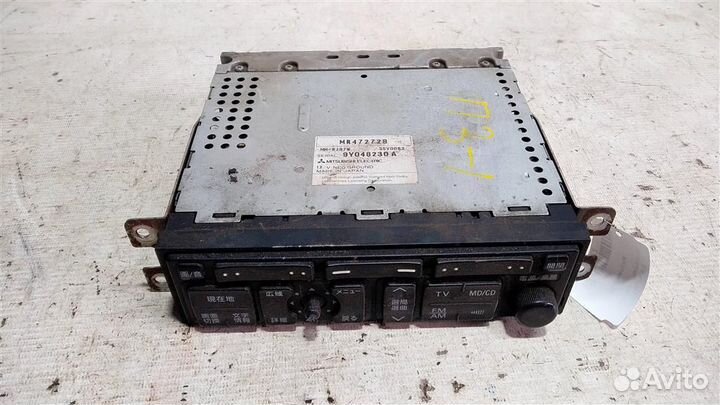 Магнитола Mitsubishi Pajero 3 99-02г