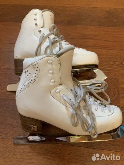 Лезвия Gold Seal 9.25 + коньки Risport RF3 Pro 245