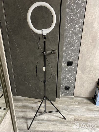 Кольцевая лампа rgb