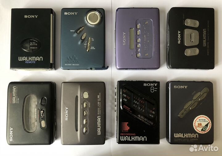 Кассетный плеер sony WM-109, F203, EX555