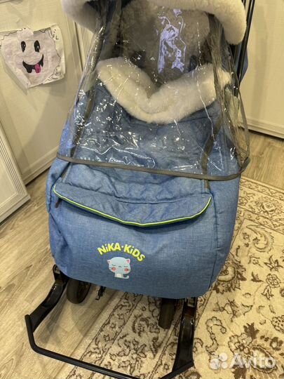 Санки коляска ника