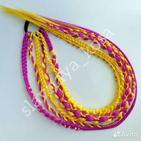 Резинка для волос, афрорезинка, подарок