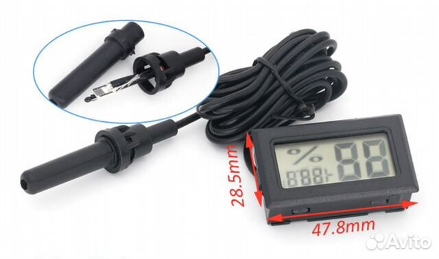 Термометр гигрометр с выносным датчиком