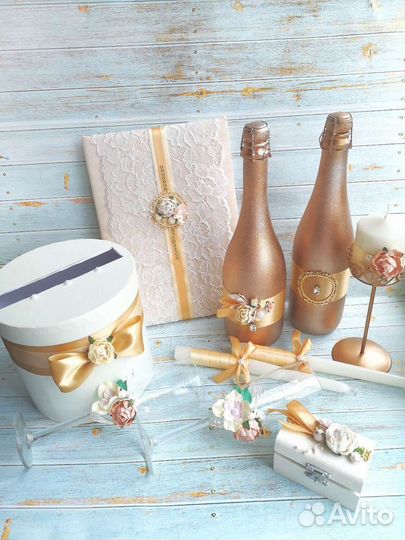 Свадебные аксессуары набор