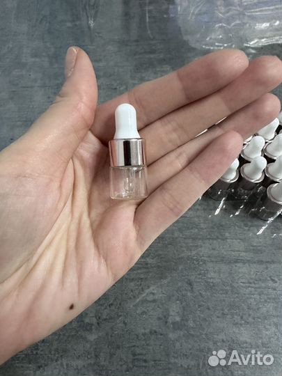 Пустые флаконы-капельницы