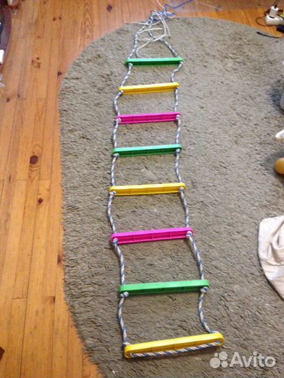 Лестница веревочная пластмассовая СССР