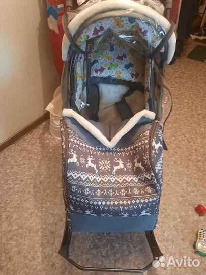 Санки коляска