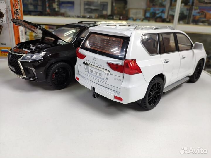 Модели автомобилей Lexus LX570 1:18