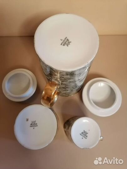 Кофейный сервиз Каролина. Польша. 70-е годы