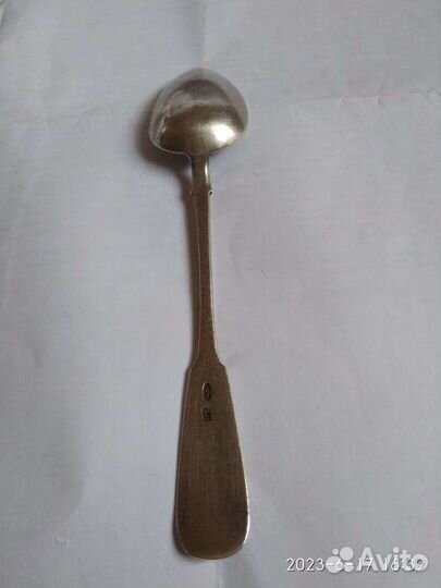 Ложка чайная серебро 84