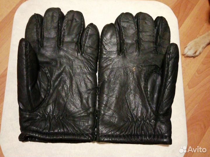 Мужские кожаные перчатки