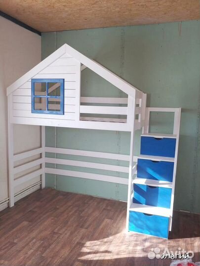 Кровать детская любой цвет и размер на заказ