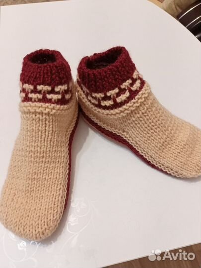 Носки вязаные ручной работы