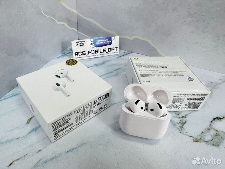 Airpods 4 с шумоподавлением оптом