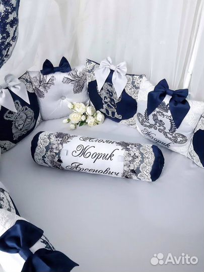 Бортики в кроватку