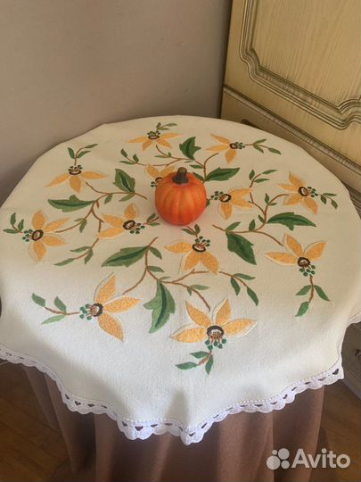 Скатерти с вышивкой
