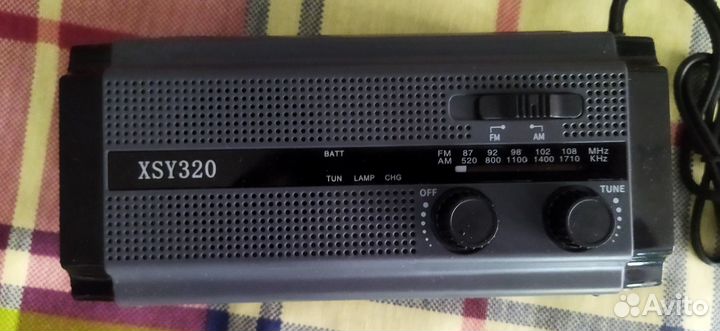 Туристический фонарь/радио/Power bank (новый)