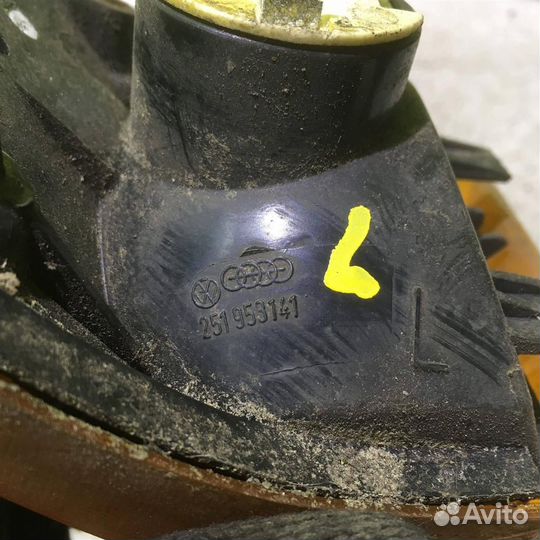 Указатель поворота левый желтый Фольксваген Тран