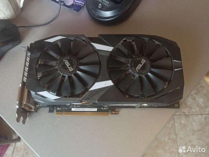 Видеокарта asus rx570 8gb