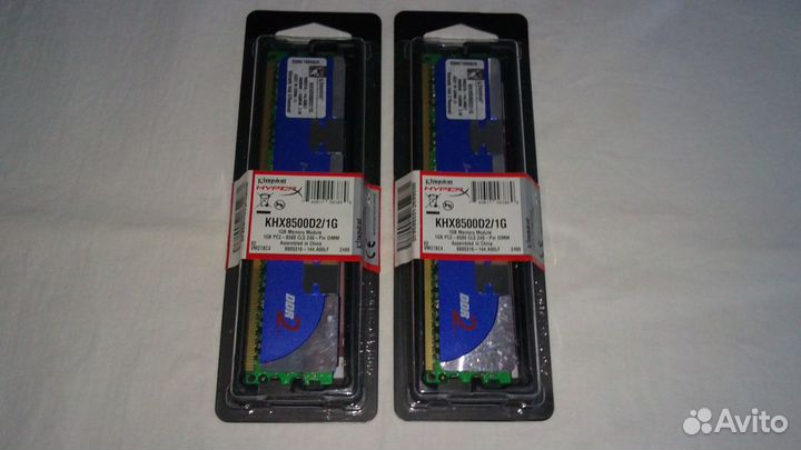 Оперативная память DDR2 Kingston KHX8500D2/1G