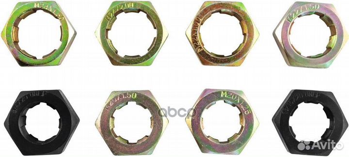 Набор для восстановления резьбы оси шруса, 8 пр